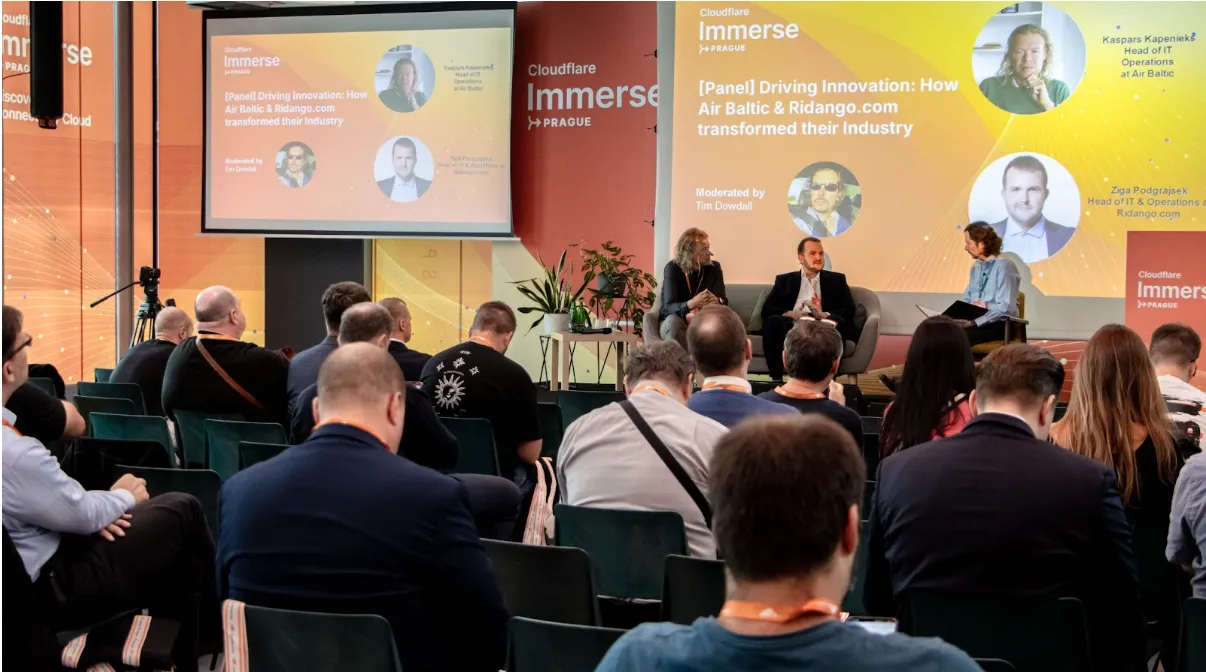 Cloudflare Immerse Prague Event